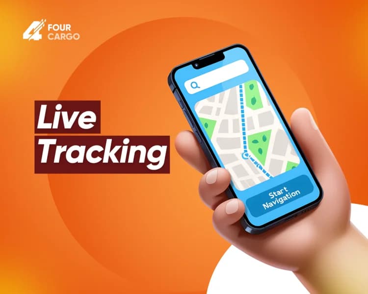 Live Tracking - Keunggulan layanan Four Cargo